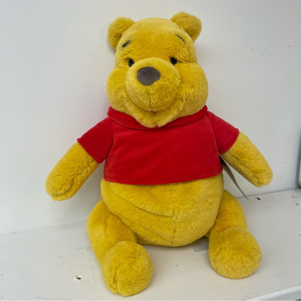 Disney Winnie the Pooh Plush 16” Classic Pooh Bear Stuffed Animal tags attached